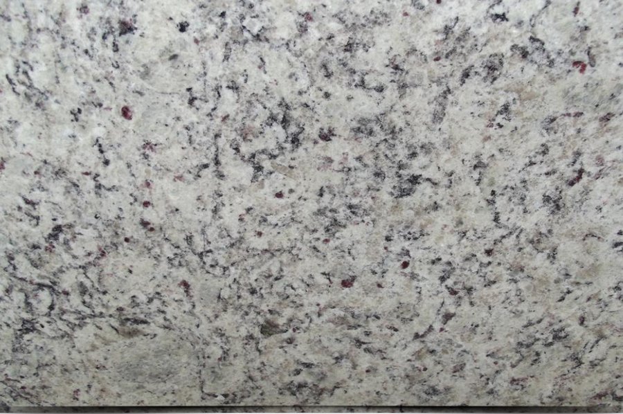 amostra de piso de granito Branco São Francisco